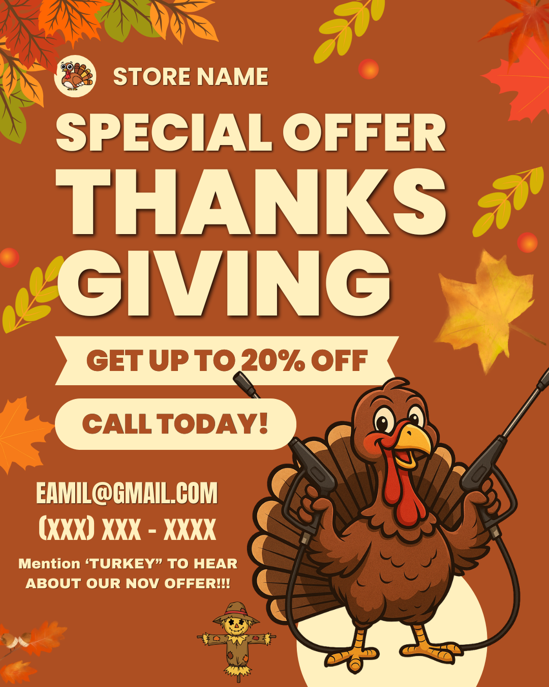 Editable Marketing Pack (Pressure washers and Gutter cleaners)