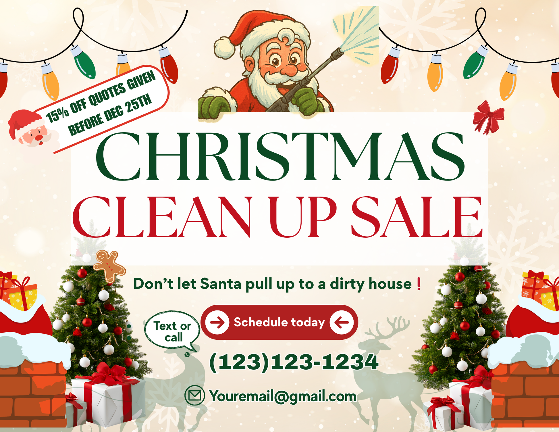 Editable Marketing Pack (Pressure washers and Gutter cleaners)