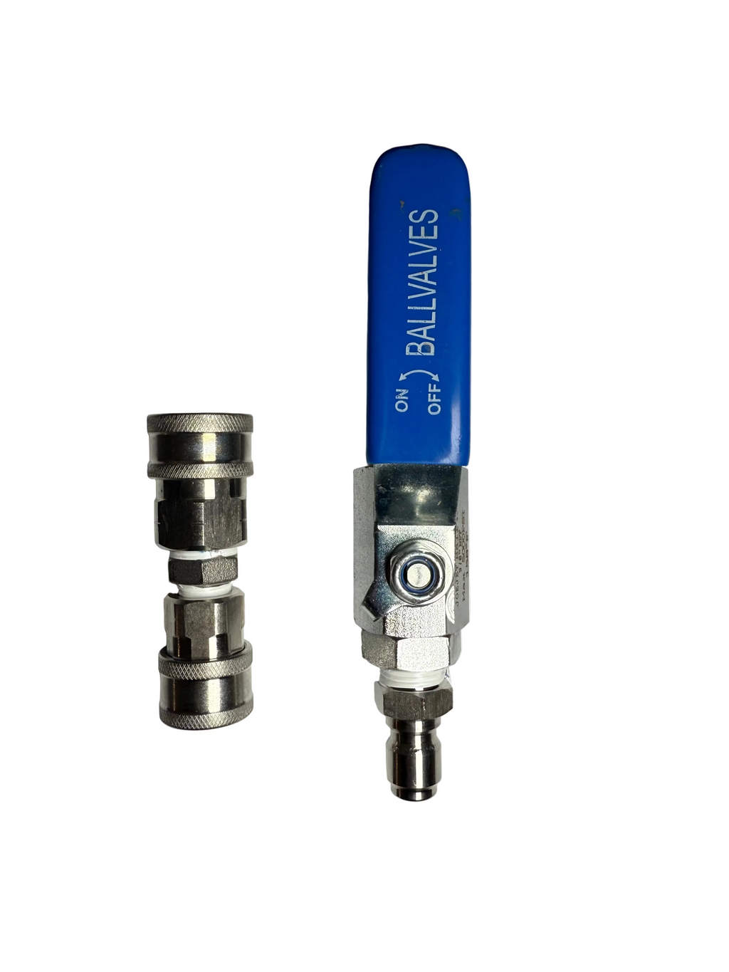 Hose to Tip Adaptor (Plus Ball Valve)